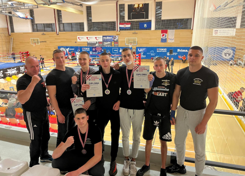 Šibenski kickboksači osvojili četiri medalje na Prvenstvu Hrvatske