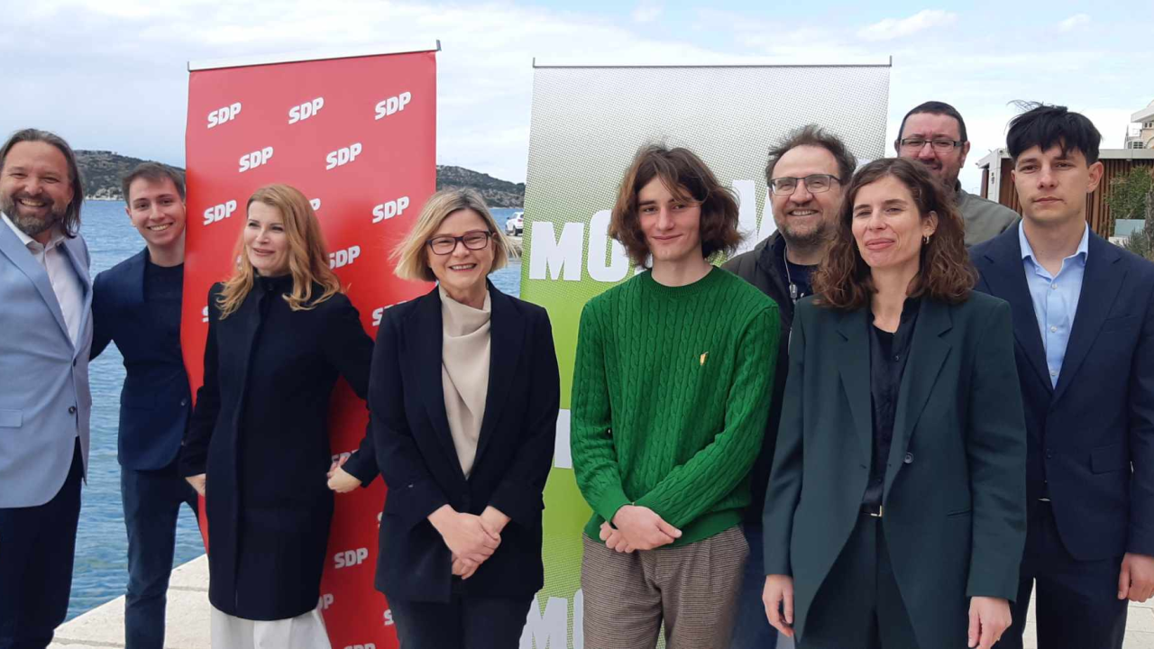 SDP i Možemo! s rive najavili smjenu u Šibeniku: 'Očekujemo i glas zaboravnog i umornog Burića'