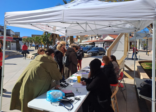 Na vodičkoj tržnici mjerio se tlak i šećer u krvi