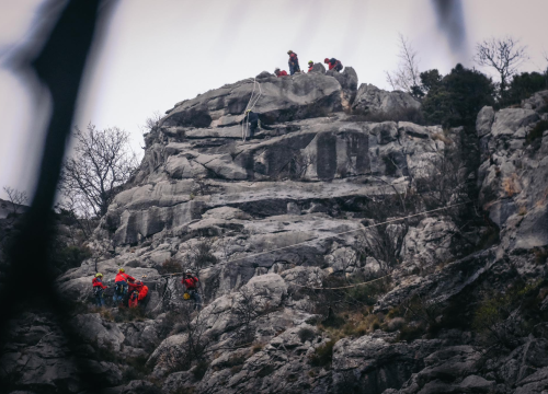 Šibenski HGSS-ovci na Biokovu sudjelovali na zajedničkoj vježbi stijenskog spašavanja