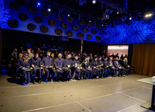 Promovorani inženjeri prvostupnici energetskih tehnologija u Kući umjetnosti Arsen