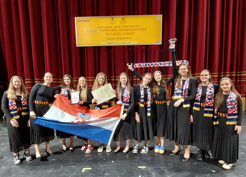 Sjajni uspjesi učenika šibenske Glazbene škole: Klapa Dota 'srebrna' u Veroni, a trubači Filip i Noa prvi u Varaždinu