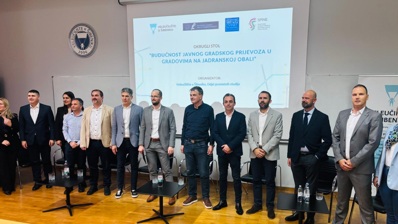 Izazovi, inovacije i klimatski ciljevi: U Šibeniku održan okrugli stol o budućnosti javnog gradskog prijevoza na Jadranu