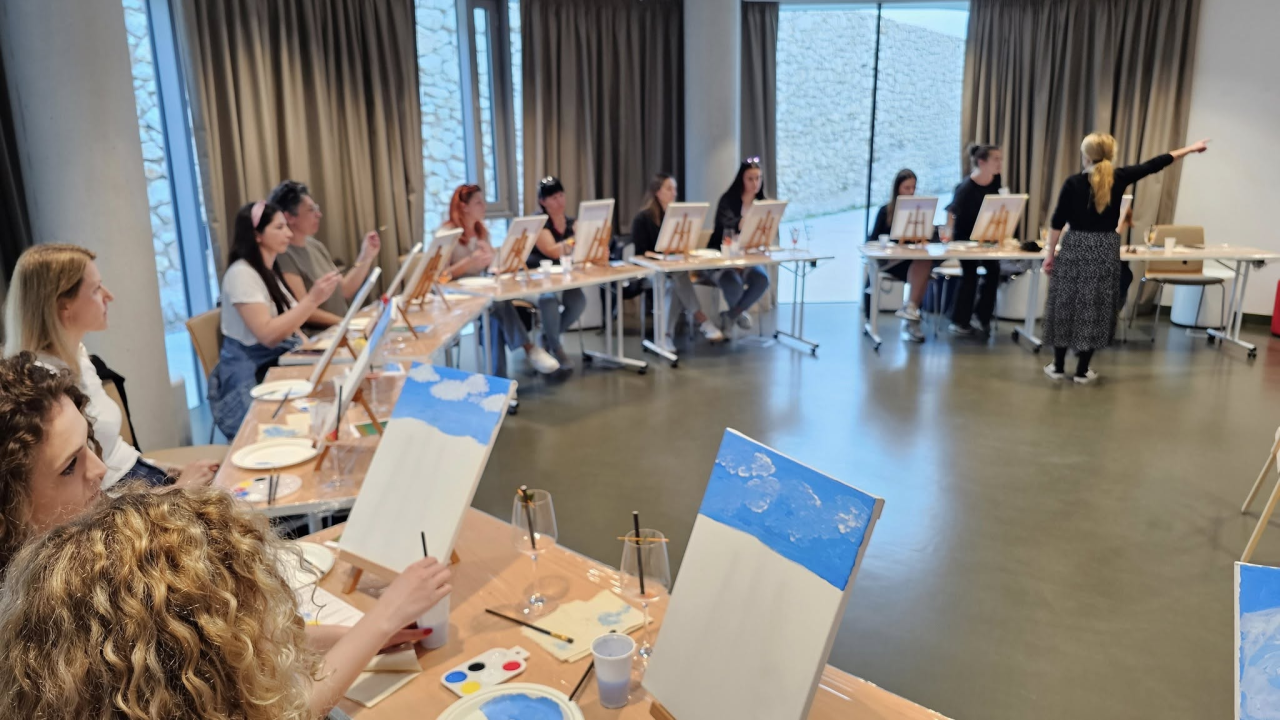 U organizaciji Centra za inkluziju na tvrđavi sv. Ivana održana radionica slikanja