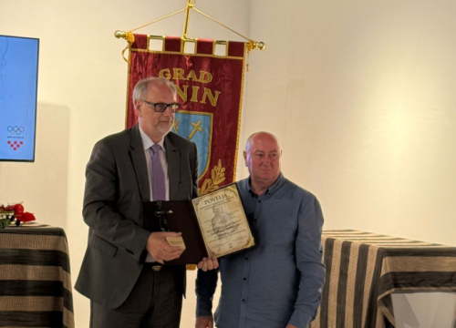 U Kninu dodijeljene nagrade HOO-a za doprinos u lokalnom sportu