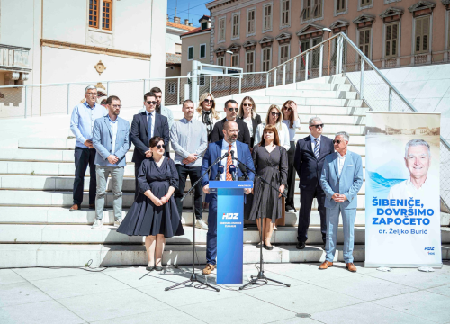 Željko Burić predstavio program i listu: 'Dovršimo započeto i učinimo Šibenik najperspektivnijim hrvatskim gradom'