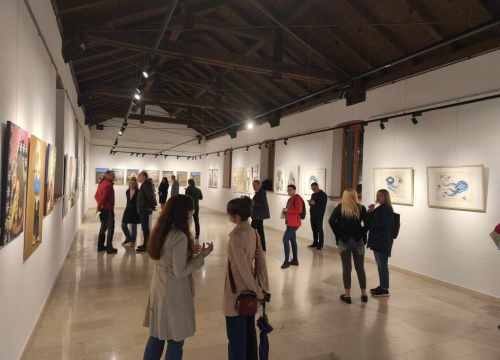 Fotografija 1 - Otvorena skupna izložba 'Arka' u galeriji kninskog muzeja