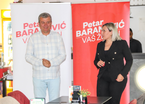 Baranović i Perić u Kninu predstavili program i plan za preuzimanje županije