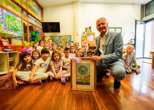 Gradonačelnik Burić posjetio DV 'Brat Sunce' povodom velikog jubileja: 'Simbol ste duhovnog i odgojnog svjetla grada'