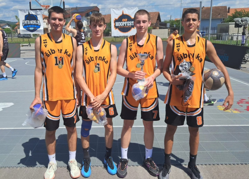 Kadeti Šibenke osvojili 3x3 turnir u Svetoj Nedelji