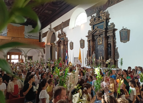 Proslava blagdana sv. Ante u crkvi sv. Frane u Šibeniku