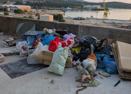 Stanari u Ulici Stjepana Radića 'guše se' od smrada: 'Kontejnera nema, smeće stoji na plus 35'