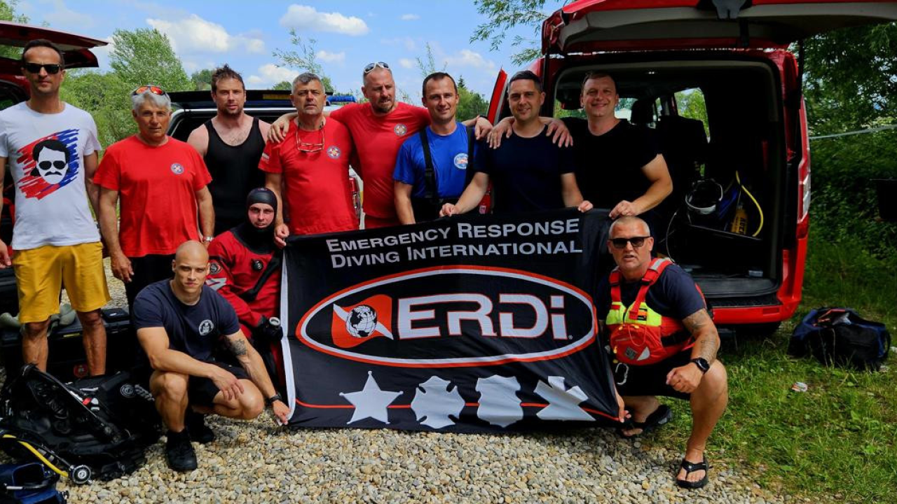 Vodički vatrogasci sudjelovali na specijaliziranoj ronilačkoj obuci HGSS-a