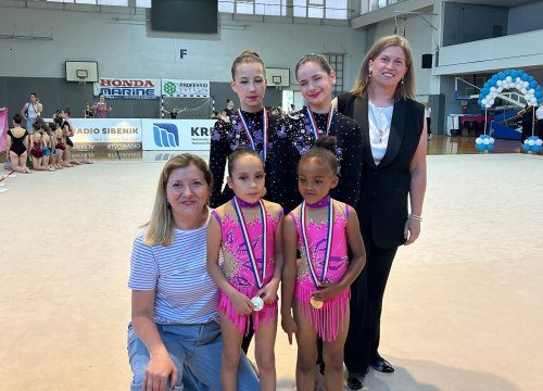 Zlato, srebro i plasman na državno: Uspješan vikend za gimnastičarke šibenskog Neba