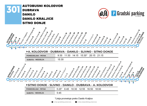 Fotografija 6 - Sezonski vozni red gradskih i prigradskih autobusa