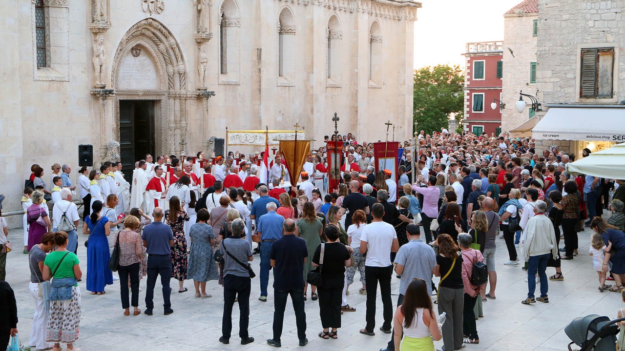 Procesijom i misnim slavljem u Šibeniku će se proslaviti Tijelovo