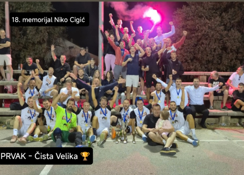 Fotografija 12 - FOTO Čista Velika uvjerljivom pobjedom protiv Tribunja osvojila memorijal u Pakovu Selu