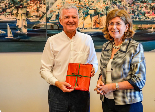 Željko Burić primio veleposlanicu Portugala Mariu Manuel Durão