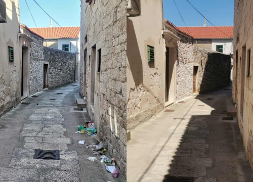 Jutarnja slika noćnog divljaštva u Ulici Jurja Dalmatinca: Zeleni grad žurno reagirao