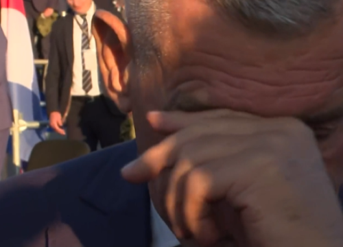 Gotovina zaplakao na mimohodu. Evo što ga je ganulo