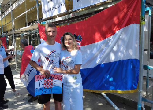 Fotografija 4 - Ivan Džepina stigao u Knin nakon 16 dana trčanja i hodanja