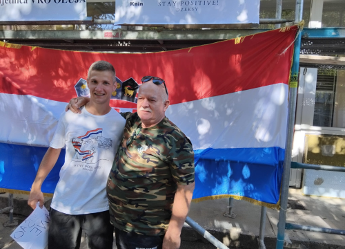 Fotografija 1 - Ivan Džepina stigao u Knin nakon 16 dana trčanja i hodanja