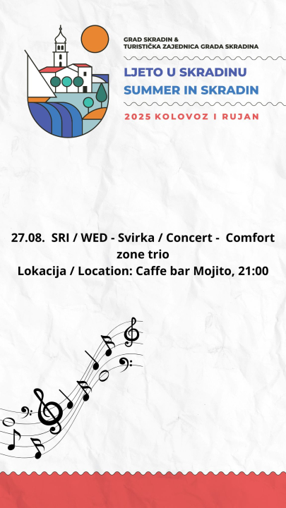 FOTO: Za kraj kolovoza Skradin donosi raznolik glazbeni program