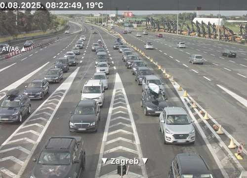 Kilometarske kolone zbog nesreće na A1, zbog odrona zatvorene dvije ceste