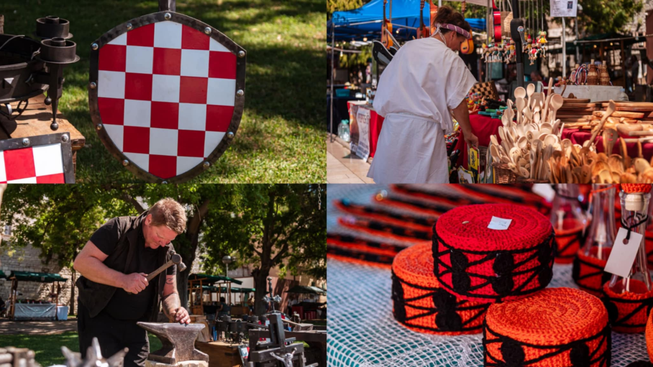 Mirisi i okusi prošlosti: Bogata ponuda štandova na srednjovjekovnom sajmu u Šibeniku