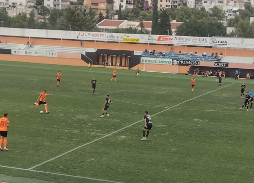 Šibenik iščupao bod protiv Zagore: Rino Škorlić u 11. minuti nadoknade pogodio odmjerenim udarcem