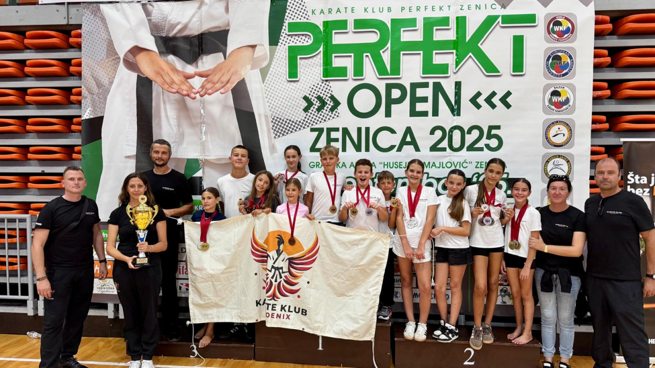 Karataši Phoenixa uspješni na turniru u Zenici: Osvojili i drugo mjesto u poretku klubova