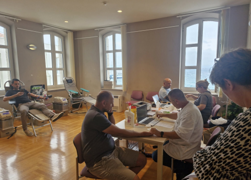 U Vodicama održana akcija darivanja krvi, Gordana Mijat darovala po 60. put