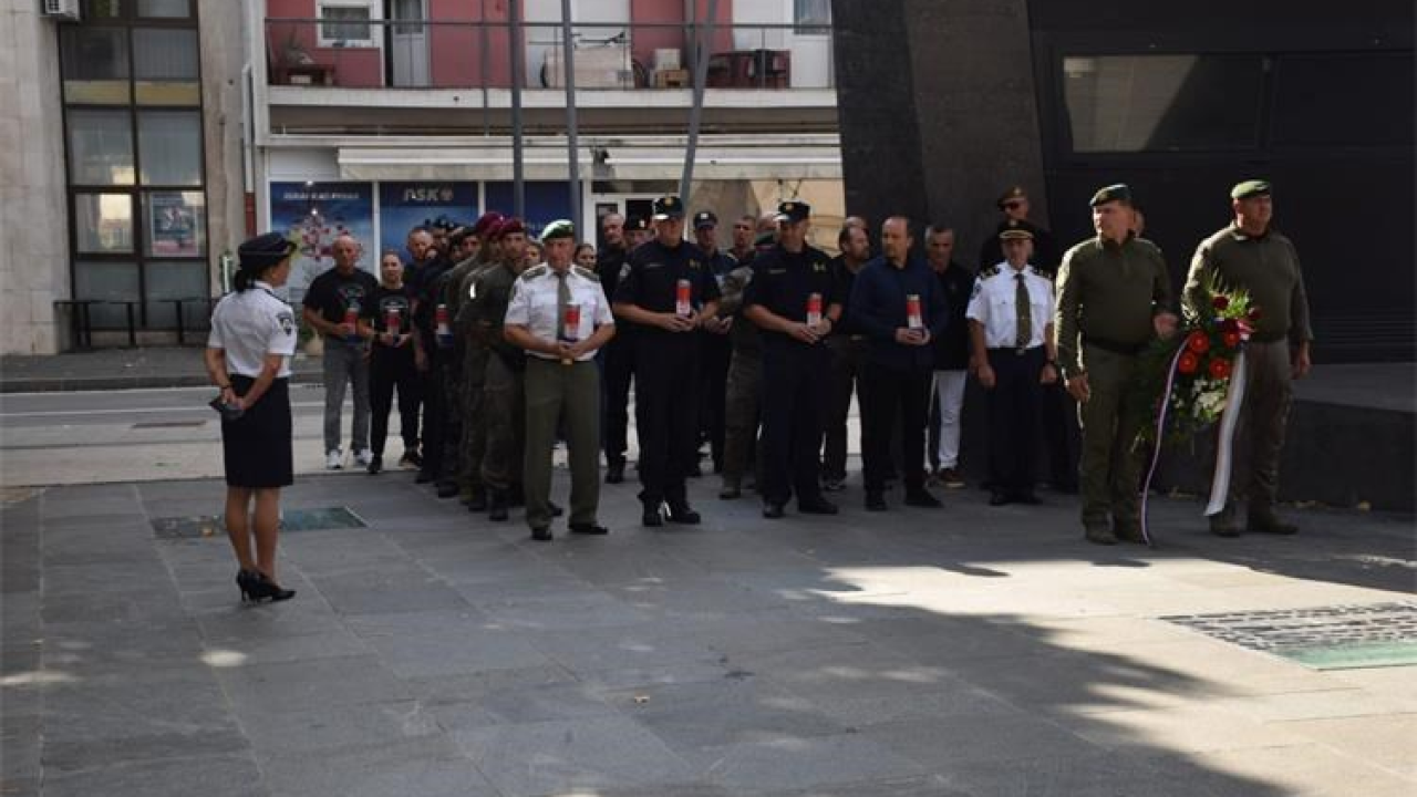 Uoči održavanja natjecanja 'Štit domovine', u Kninu odana počast braniteljima