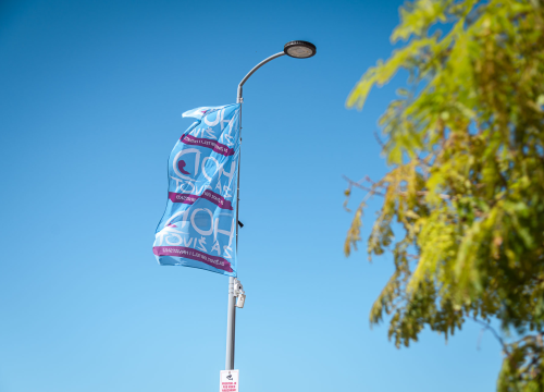 Fotografija 3 - FOTO Hod za život prošao Šibenikom prije desetak dana, ali se njegove zastave i dalje vijore na rivi