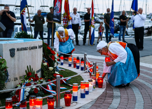 U Vodicama obilježen Spomendan rujanskog rata: 'Neka žrtva i hrabrost naših branitelja ostanu u srcima budućih generacija'