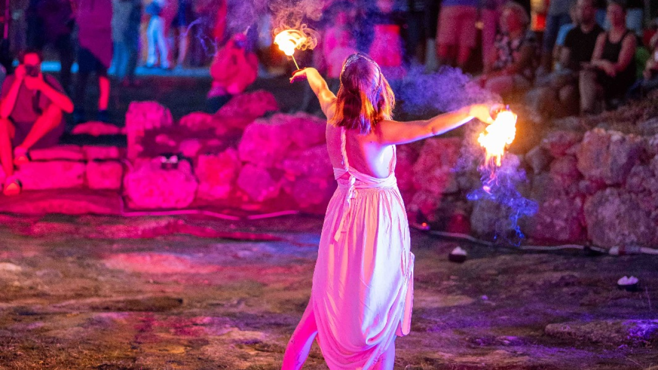 Mirisi, zvukovi i vatra antike: Vodice proslavile Bakanalije