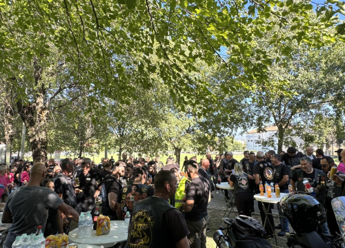 Fotografija 3 - FOTO Tristotinjak bajkera iz cijele Hrvatske sudjelovalo u humanitarnom moto defileu povodom obilježavanja Rujanskog rata