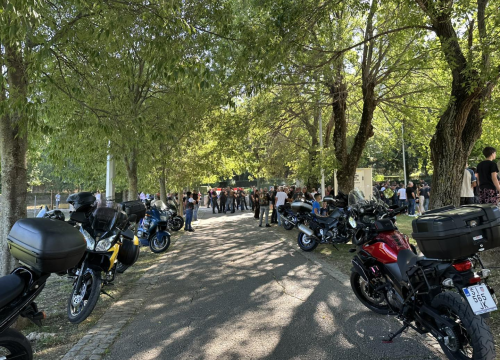 Tristotinjak bajkera iz cijele Hrvatske sudjelovalo u humanitarnom moto defileu povodom obilježavanja Rujanskog rata