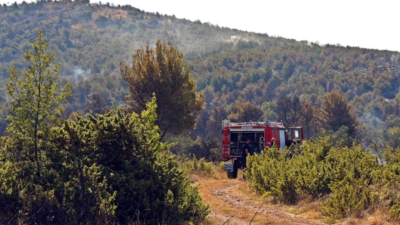 Gorjelo na području Kadine Glavice