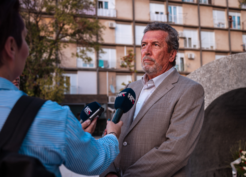 Fotografija 20 - Polaganjem vijenaca, komemoracijom, mimohodom i bakljadom obilježen 34. spomendan Rujanskog rata