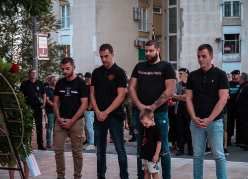 Fotografija 35 - Polaganjem vijenaca, komemoracijom, mimohodom i bakljadom obilježen 34. spomendan Rujanskog rata