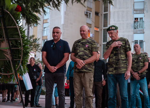 Fotografija 34 - Polaganjem vijenaca, komemoracijom, mimohodom i bakljadom obilježen 34. spomendan Rujanskog rata