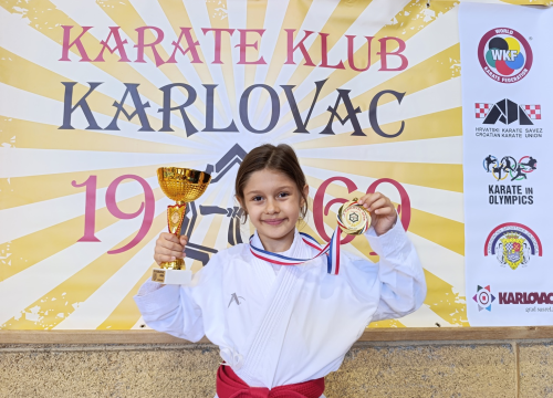Fotografija 1 - FOTO Karate klubu Šibenik 1066 devet medalja na 'Karlovac Openu'