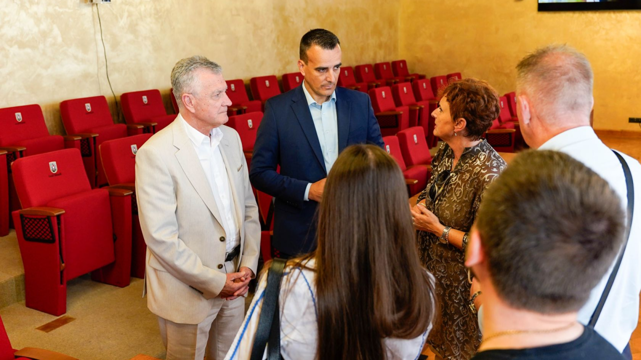 Ukrajinsko izaslanstvo u sklopu studijskog posjeta posjetilo Šibenik