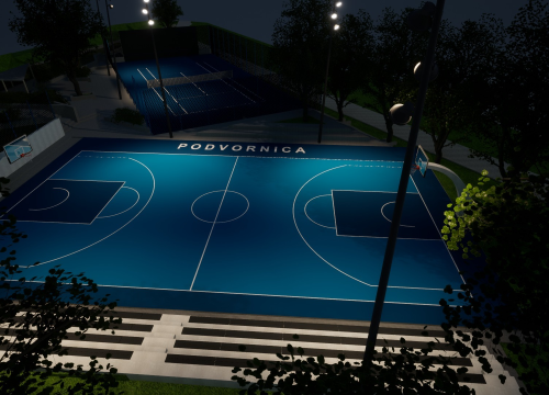 Simbol sportskog duha Drniša: Prijavljen projekt rekonstrukcije košarkaškog igrališta Podvornica