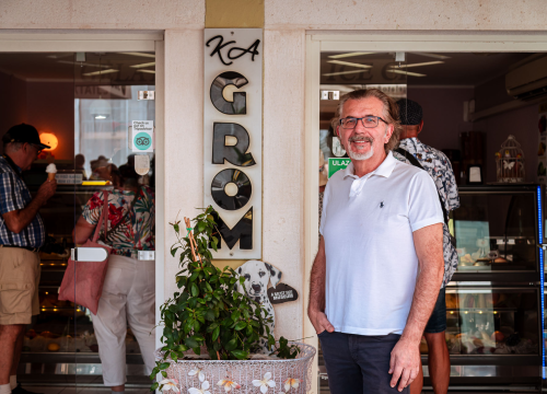 Igor Kuffner već 13 godina stoji iza najpopularnijeg sladoleda u Šibeniku: 'Nisam tražio slastičarnicu, ona je našla mene'