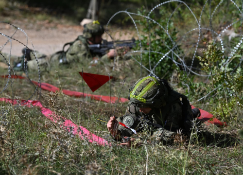 Fotografija 19 - Spektakularna vojna vježba kraj Knina: Pauci i Gromovi odmjerili snage