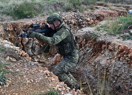 Fotografija 25 - Spektakularna vojna vježba kraj Knina: Pauci i Gromovi odmjerili snage