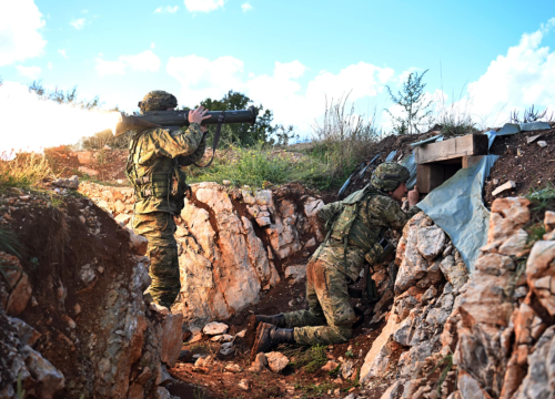 Fotografija 16 - Spektakularna vojna vježba kraj Knina: Pauci i Gromovi odmjerili snage