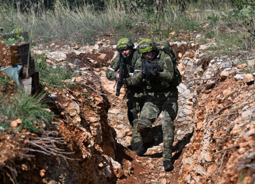 Fotografija 13 - Spektakularna vojna vježba kraj Knina: Pauci i Gromovi odmjerili snage